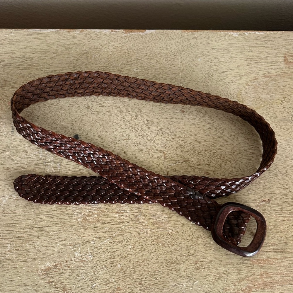 Vintage De Vecchi Hamilton Hodge Woven Leather